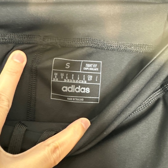 NWT Adidas TENNIS MATCH TIGHTS Black, Women’s Size S - Picture 10 of 16